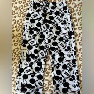 Mickey Pajama Pants. Size small.